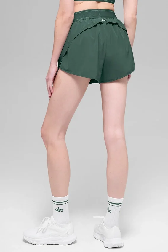 Match Point-korte broeken - Clover Green