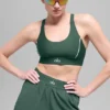 Match Point-korte broeken - Clover Green