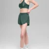 Match Point-korte broeken - Clover Green