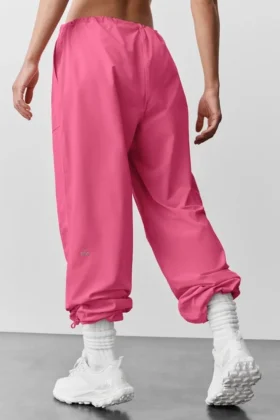 Megastar-cargobroek met lage taille – Paradise Pink