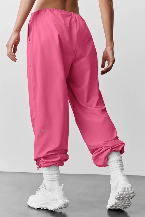 Megastar-cargobroek met lage taille – Paradise Pink