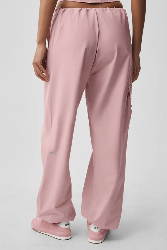 Megastar-cargobroek met lage taille - Vintage Pink