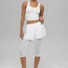 Mesh Front Runner 2-in-1-korte broek – Wit