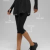 Mesh Front Runner 2-in-1-korte broek – Zwart