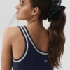 Mesh Sweet Nothing Oversize Scrunchie - Marineblauw