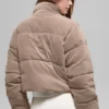 Micro-corduroy Dreamy Puffer - Chai Latte