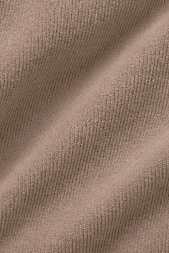 Micro-corduroy Dreamy Puffer - Chai Latte