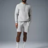 Micro Waffle Fast Break-hoodie - Athletic Heather Grey