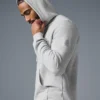 Micro Waffle Fast Break-hoodie - Athletic Heather Grey