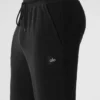 Micro Waffle Fast Break Jogger - Zwart