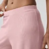 Mid-Rise Dreamlight rechte broek - Vintage Pink