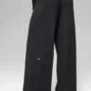 Mid-Rise Dreamlight Straight-broek - Zwart
