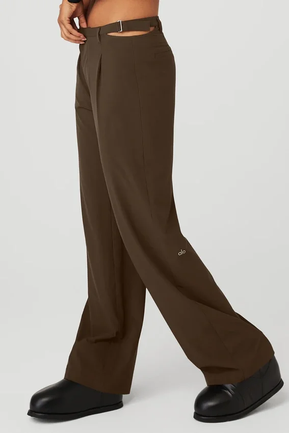 Mid-Rise Showdown-broek - Espresso