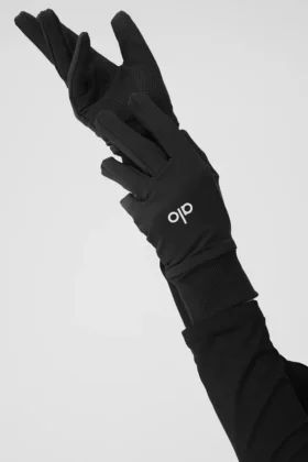 Middelzware prestatiehandschoen – Zwart
