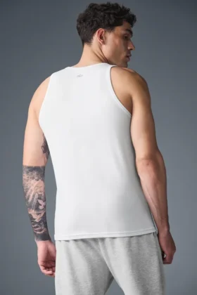 Modal Rib Tanktop voor dagelijks gebruik – Wit