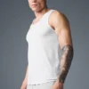 Modal Rib Tanktop voor dagelijks gebruik - Wit