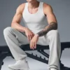 Modal Rib Tanktop voor dagelijks gebruik - Wit