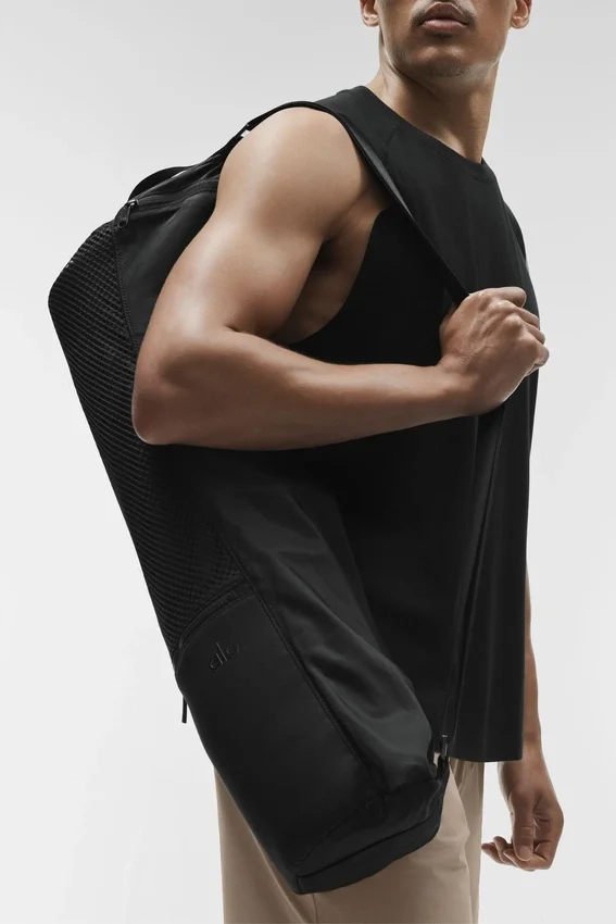 Multifunctionele yogamat-tas - Zwart