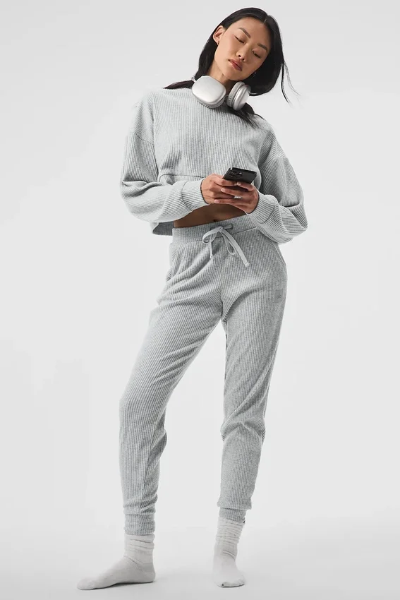 Muse-joggingbroek - Athletic Heather Grey