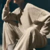 Muse-trui met ronde hals - Gravel Heather