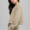 Muse-trui met ronde hals - Gravel Heather