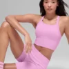 Naadloze geribbelde Favorite Bra-tanktop - Candy Heart Pink