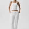 Naadloze geribbelde Favorite Bra-top - Wit