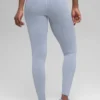 Naadloze High-Waist Legging met tweekleurige ribbel - Winter Frost Heather