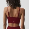 Naadloze Modal geribbelde Delight-bralette - Summer Romance Red