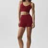 Naadloze Modal geribbelde Delight-bralette - Summer Romance Red