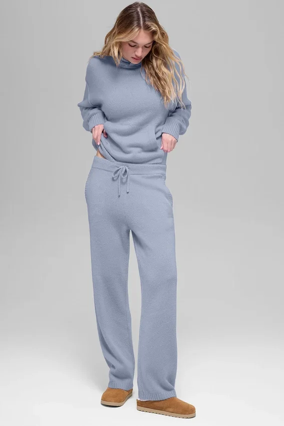 New Class-hoodie van wol en kasjmier - Winter Frost