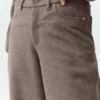 Nightcap-broek met wijde pijpen van wolmix – Alpine Cocoa Heather