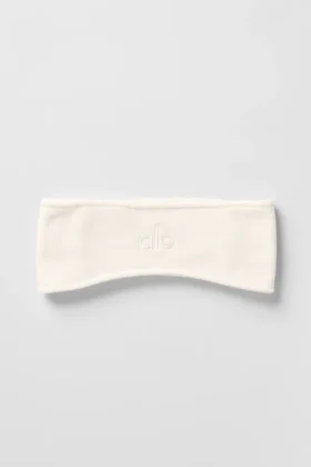 Oorkap van polar fleece – ivoor