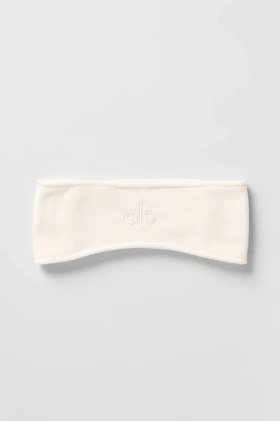 Oorkap van polar fleece - ivoor