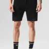 Open-Knit Korte broek - Zwart