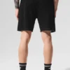 Open-Knit Korte broek - Zwart