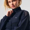 Origin trainingsjas met volledige ritssluiting - marineblauw/zwart
