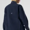 Origin trainingsjas met volledige ritssluiting - marineblauw/zwart
