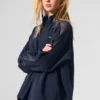 Origin trainingsjas met volledige ritssluiting - marineblauw/zwart
