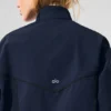 Origin trainingsjas met volledige ritssluiting - marineblauw/zwart