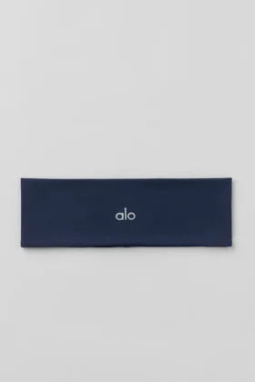 Performance Conquer-haarband – Marineblauw