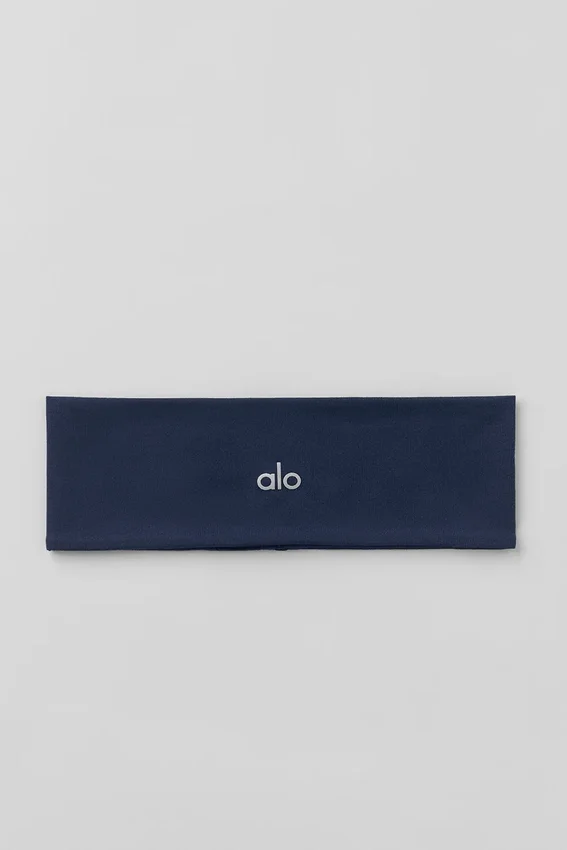 Performance Conquer-haarband - Marineblauw