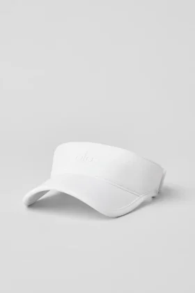 Performance Eclipse-zonneklep – Wit/Wit