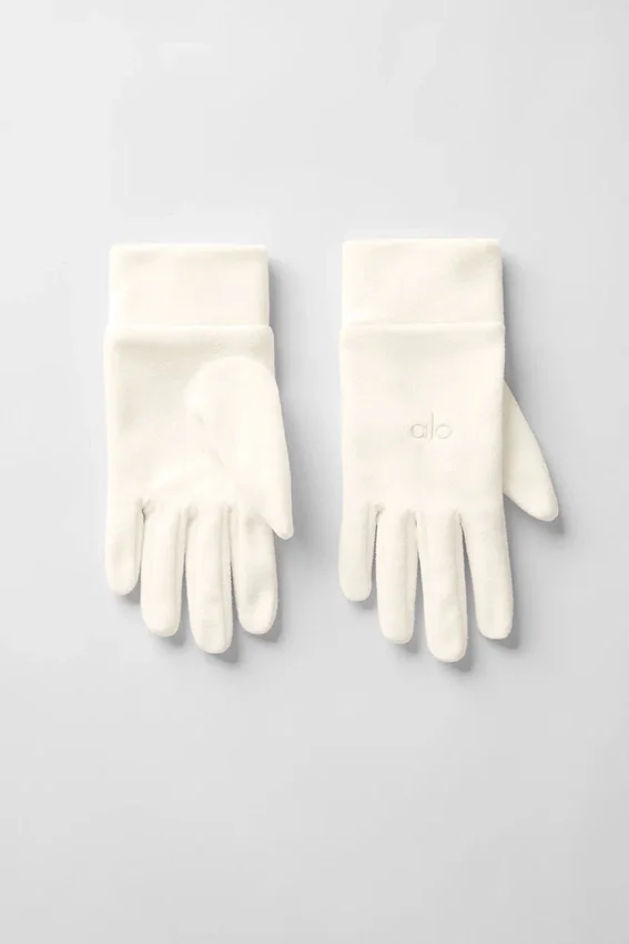 Performance Fleece-handschoen - Ivoor/Ivoor