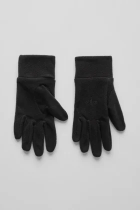 Performance fleecehandschoenen - Zwart/Zwart