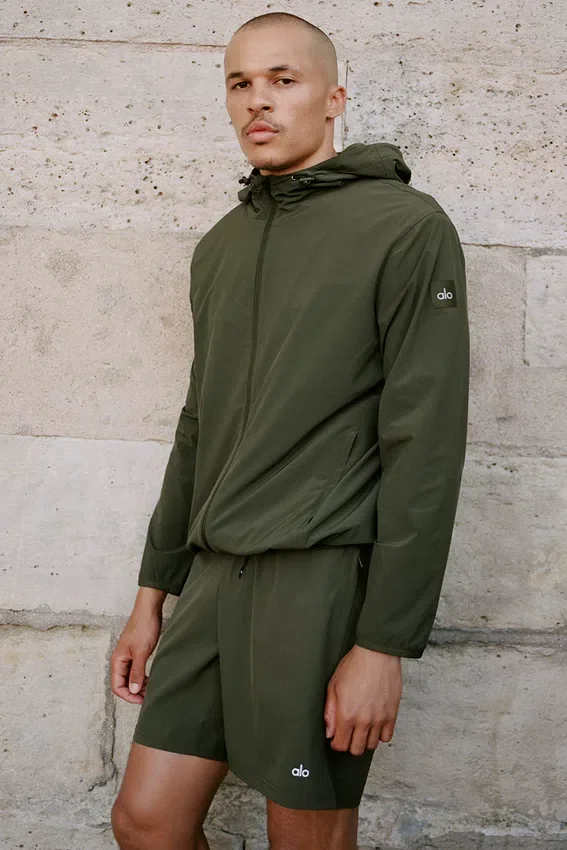 Performance On-The-Go-jas - Green Olive