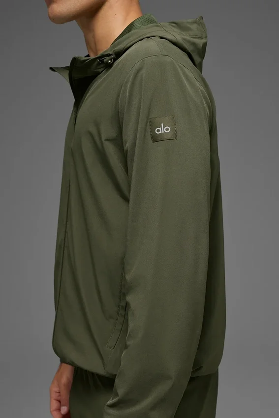 Performance On-The-Go-jas - Green Olive