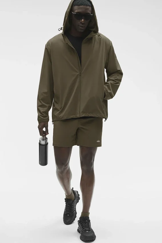 Performance On-The-Go-jas - Olive Tree