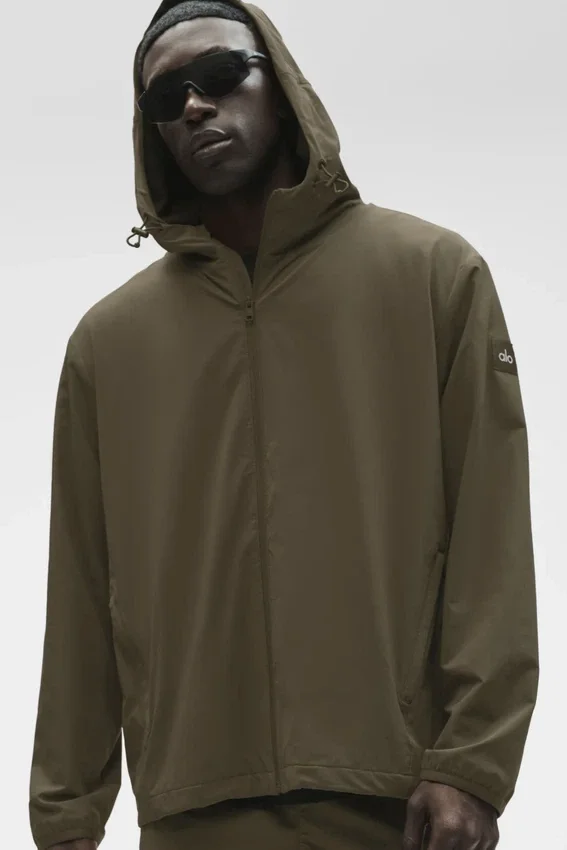 Performance On-The-Go-jas - Olive Tree