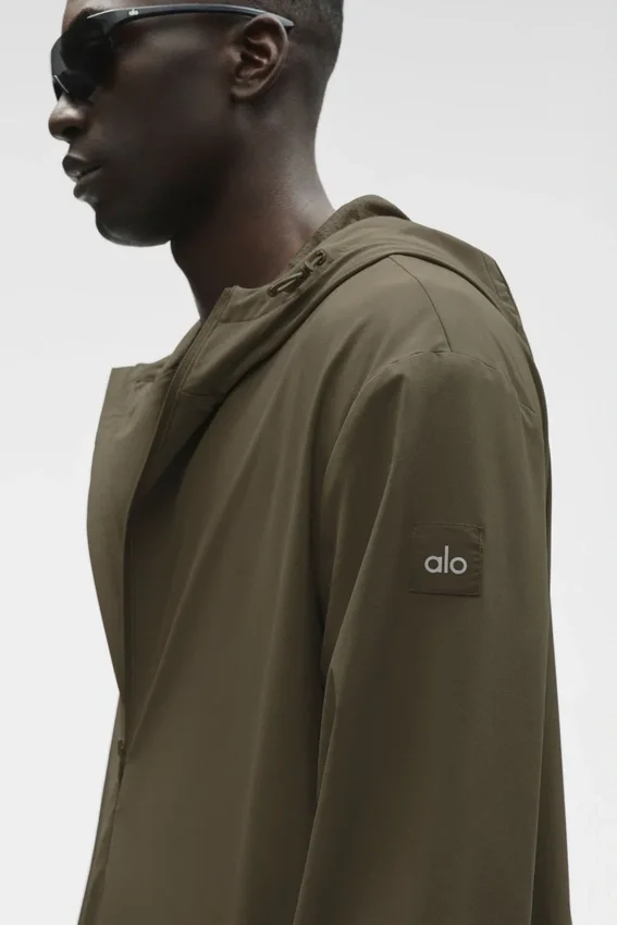 Performance On-The-Go-jas - Olive Tree